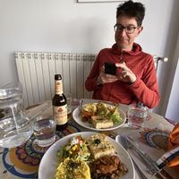 Great dish  at Baratza Kafea in Pamplona