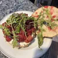 Fall veggie sandwich   at Balena Bagels in Pittsburgh
