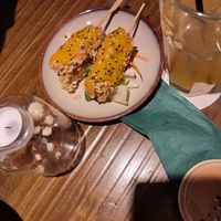 crispi Tofu Sticks mit Mango Soße at Silky Vegetarian in Dresden