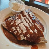 Chocolate Addiction Crêpe at Starving Artist Creperie and Cafe in Lee