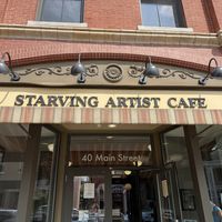   at Starving Artist Creperie and Cafe in Lee