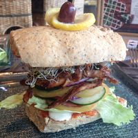 Coconut BLT at Divine Earth in Seminyak