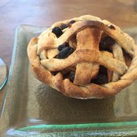 Apple pie at Divine Earth in Seminyak