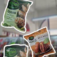 Frozen goods at Asian Food Market in Nicosia