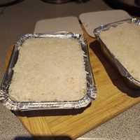 Boiled rice at Golden Pond Chinese Takeaway in Castlebar