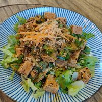 Tofu frit (fried tofu) at MULAN Nouilles BAR - 木蘭 in Paris