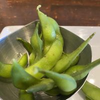 Edamame just shows up😊  at Zheng Asian Bistro in Glenwood Springs