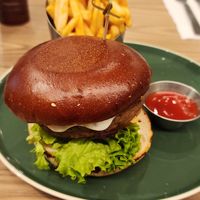 Vegan Burger at CHC - Fern & Co. in Christchurch