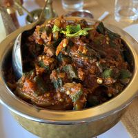 Okra at Mr & Mrs Singh Kitchen in Edmonton