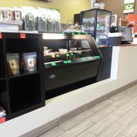 service counter at Yummy Green in Victoria