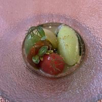 Isle of Wight tomato  at Montagu's Mews in Bath