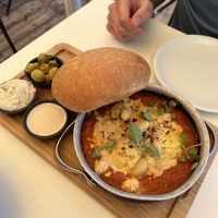Shakshuka  at Anastasia in Tel Aviv