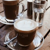 Cappuccino at Anastasia in Tel Aviv