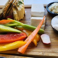 Cheese platter - house-made at Anastasia in Tel Aviv