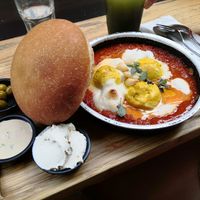 Shakshuka at Anastasia in Tel Aviv