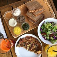 Breakfast at Anastasia in Tel Aviv