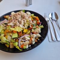 Veta salad at Anastasia in Tel Aviv