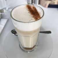 House special - Almond milk with dates and vanilla at Anastasia in Tel Aviv