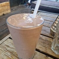 Nutella high shake, AMAZING at Anastasia in Tel Aviv