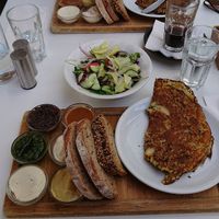 Breakfast at Anastasia, Tel Aviv. at Anastasia in Tel Aviv