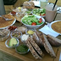 Vegan breakfast. at Anastasia in Tel Aviv