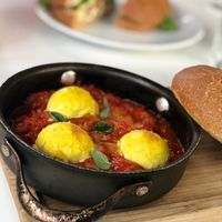 Shakshuka at Anastasia in Tel Aviv