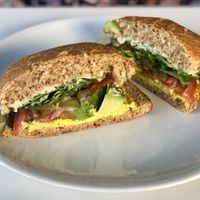 Avocado Sandwich at Anastasia in Tel Aviv