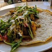 masala dosa at Anastasia in Tel Aviv