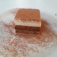rawvegan Tiramisu at Anastasia in Tel Aviv