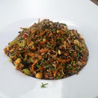 Spicy Bean Sprouts Salad. at Anastasia in Tel Aviv