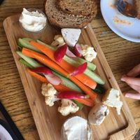 Vegan cheese platter  at Anastasia in Tel Aviv