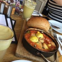 Vegan Shakshuka  at Anastasia in Tel Aviv