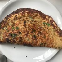 Hummus omelette.  at Anastasia in Tel Aviv