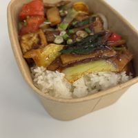 Szechuan Tofu  at Yi Long Lin Asia Restaurant in Zürich