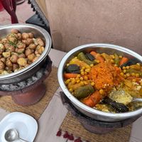 cous cous potatoes  at Kui-Zin in Marrakech