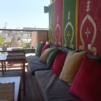 Rooftop sitting at Kui-Zin in Marrakech