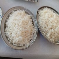 Boiled Rice at Taste of India in Mallorca