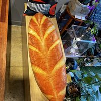 Funny baguette pillow  at Dainy Bakery - 다이니베이커리 in Busan