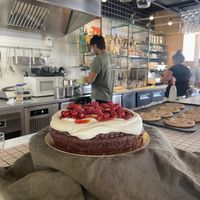 Brownie  at Onesta Cuisine in Chamonix-mont-blanc