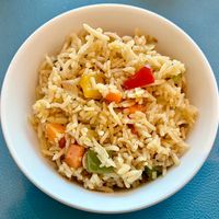 Vegetable fried rice  at The Podium in Dubai