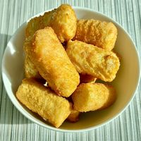 Potato croquettes  at Dunes Cafe in Dubai