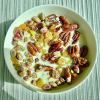 Granola  at Dunes Cafe in Dubai