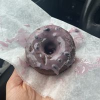 Vegan Blueberry Chocolate   at Parlor Doughnuts in Pleasant Grove
