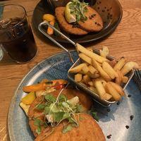 Vegan schnitzel   at The Schnitzel in Uusimaa