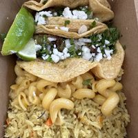 Vegan steak tacos  at The Walking Jerk in Madison