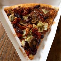 fresh vegan pizza! at PCC Community Markets - Columbia City in Seattle