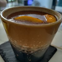 Cocoa with orange at Prawdziwego Kakao in Krakow