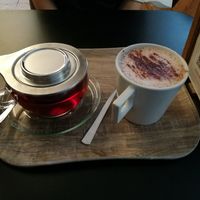 Mango Maracuja Tee & Heiße Schokolade at Das Voglhaus in Konstanz