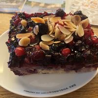 Berry cheesecake.   at Das Voglhaus in Konstanz