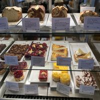 Selection of high quality cakes (1050 spelt flour)  at Das Voglhaus in Konstanz